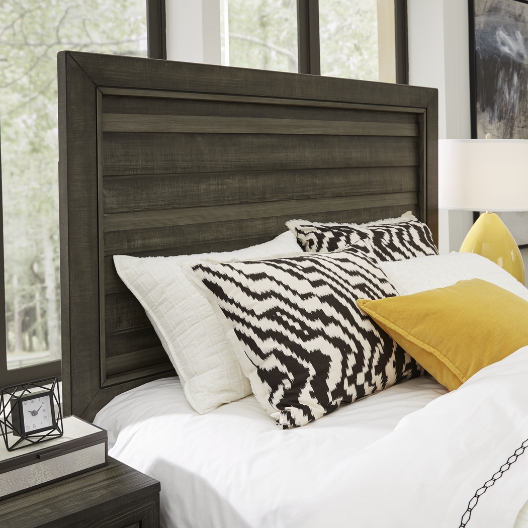 River Street Graphite 5 Pc Queen Panel Bedroom - Thumbnail - Image 4