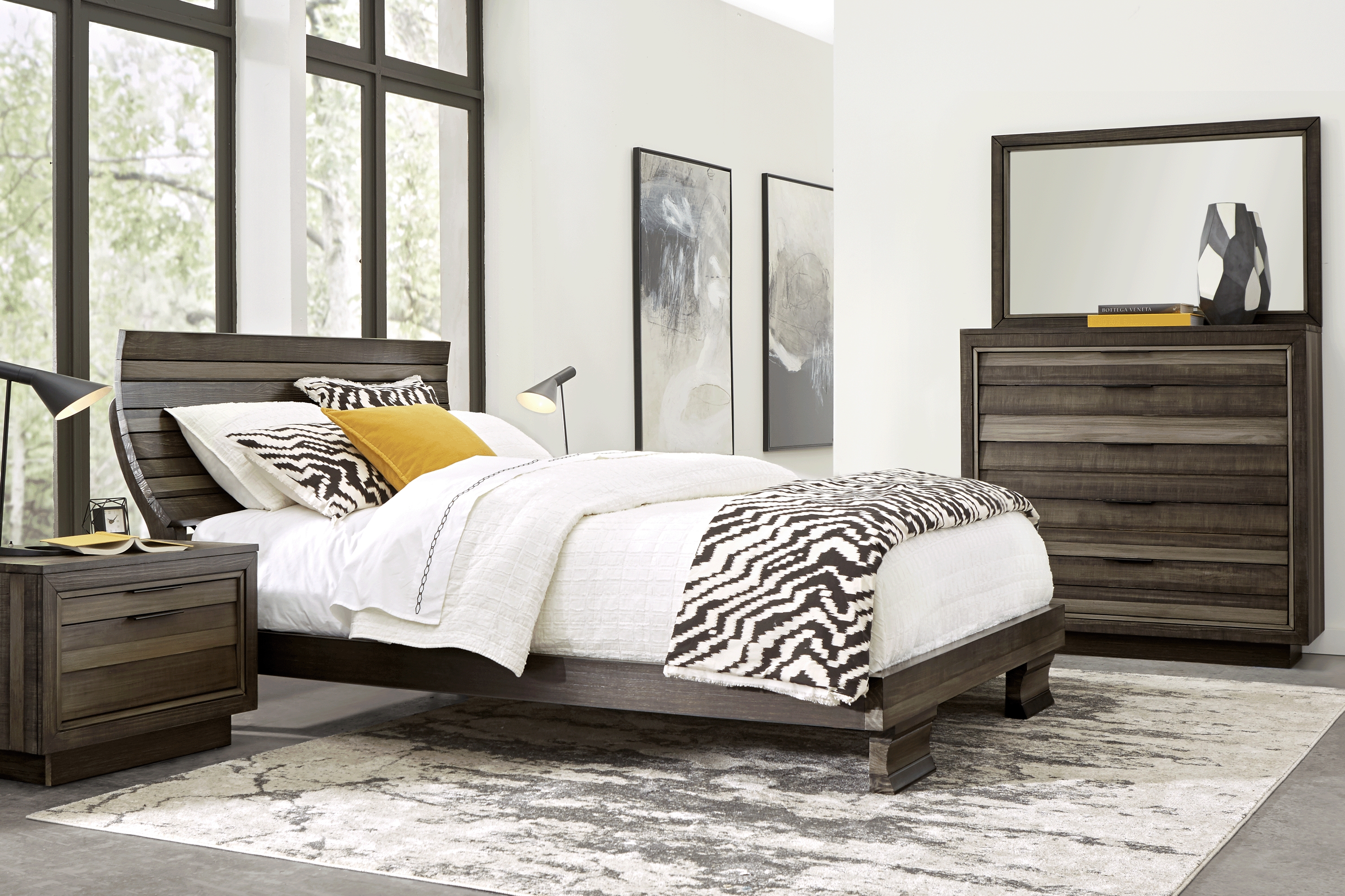 River Street Graphite Nightstand - Thumbnail - Image 2