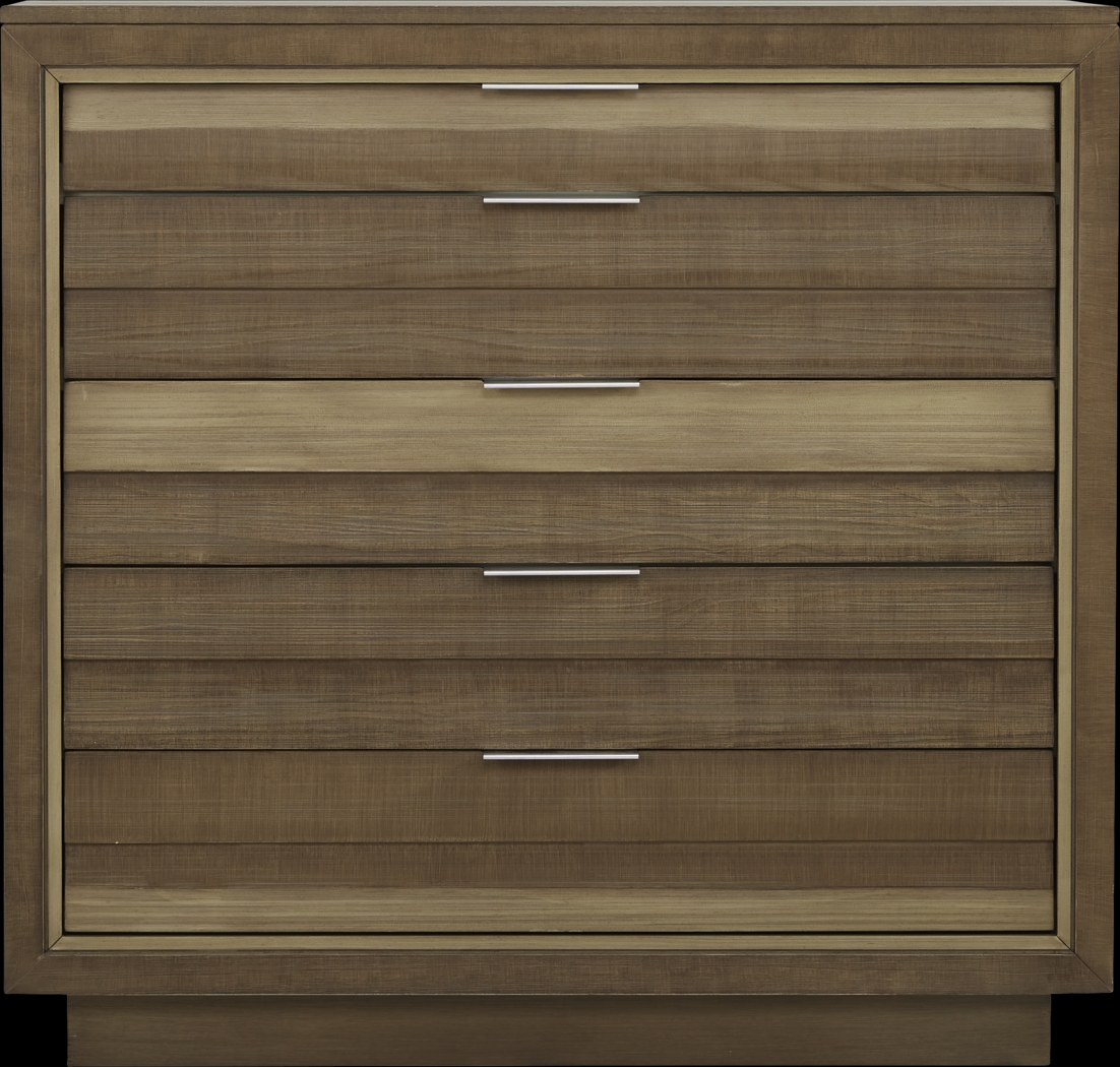 River Street Mocha 5 Pc Queen Bedroom - Thumbnail - Image 5