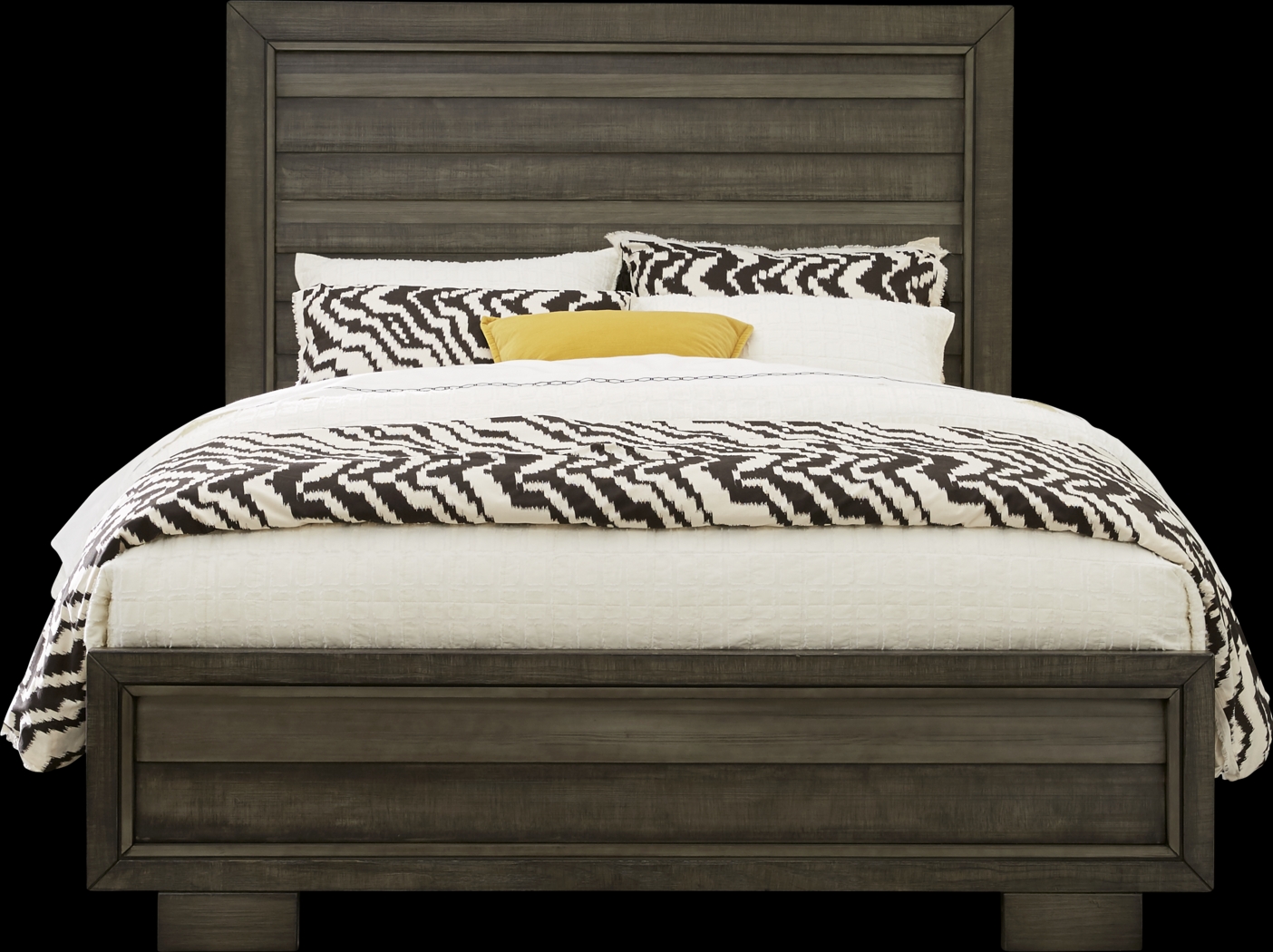 River Street Graphite 6 Pc King Panel Bedroom - Thumbnail - Image 2