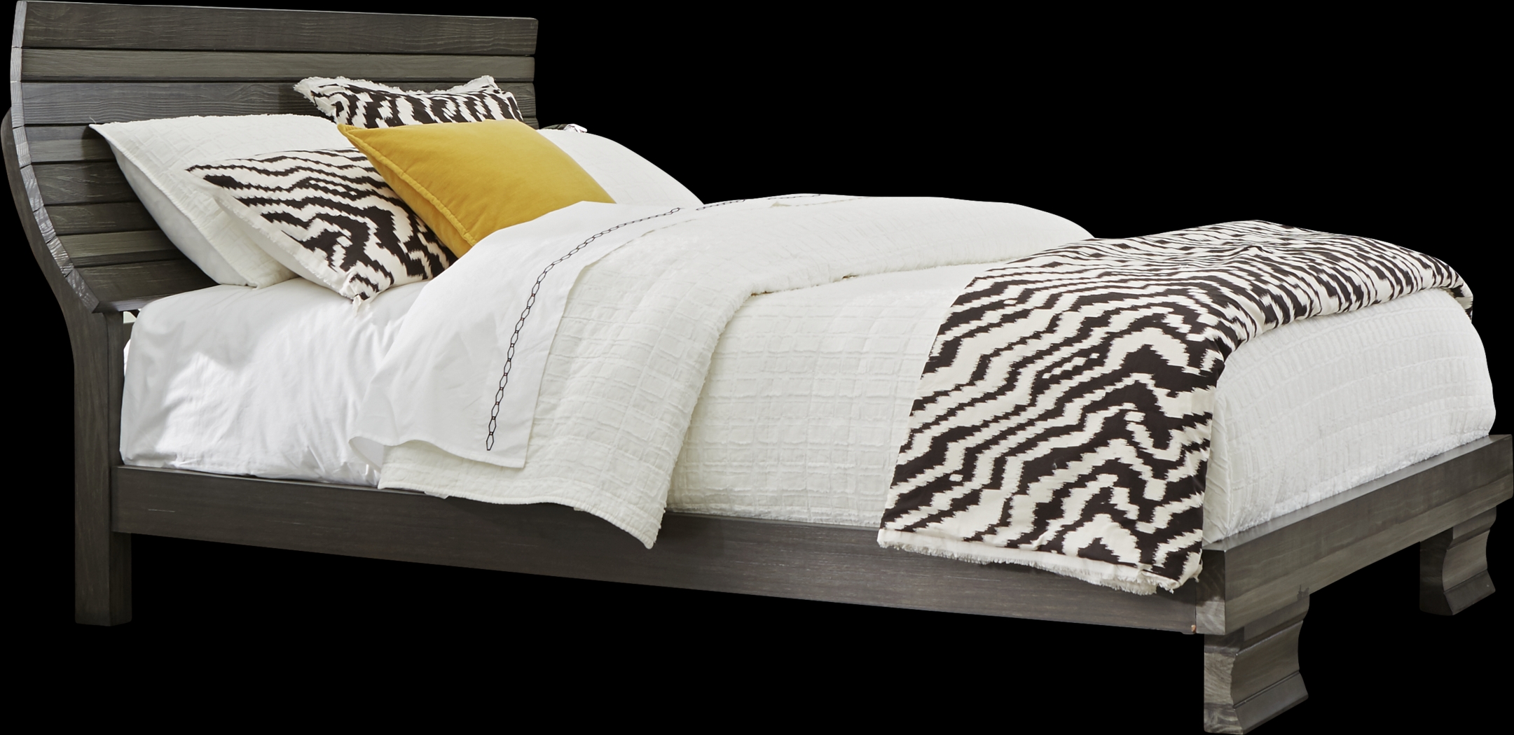 River Street Graphite 7 Pc King Scoop Bedroom - Thumbnail - Image 4