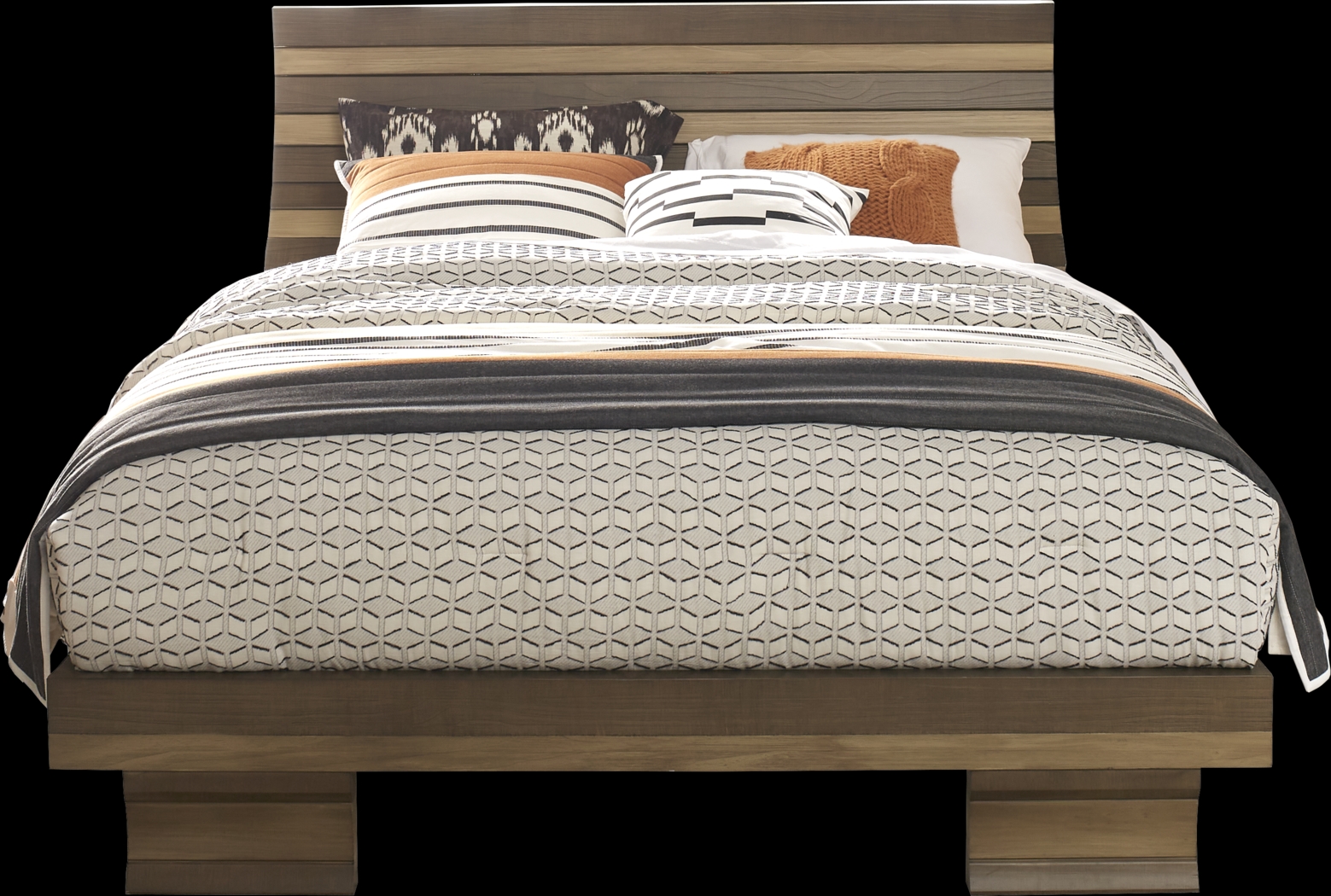 River Street Mocha 7 Pc Queen Scoop Bedroom - Thumbnail - Image 2