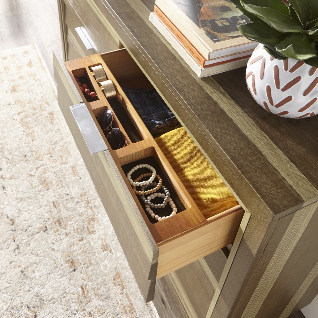 River Street Mocha 7 Pc Queen Scoop Bedroom - Thumbnail - Image 6