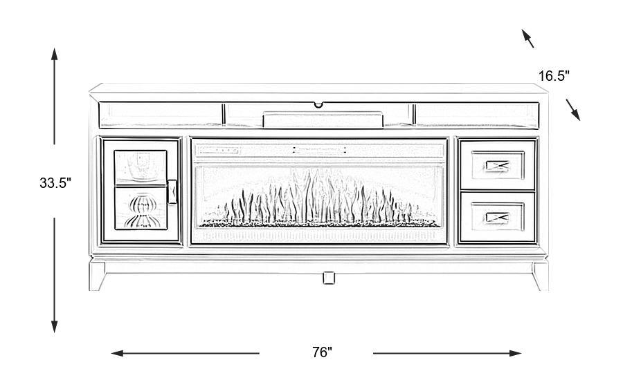 Dimension Image. Please refer to the Dimension Tab on this page for dimension details.