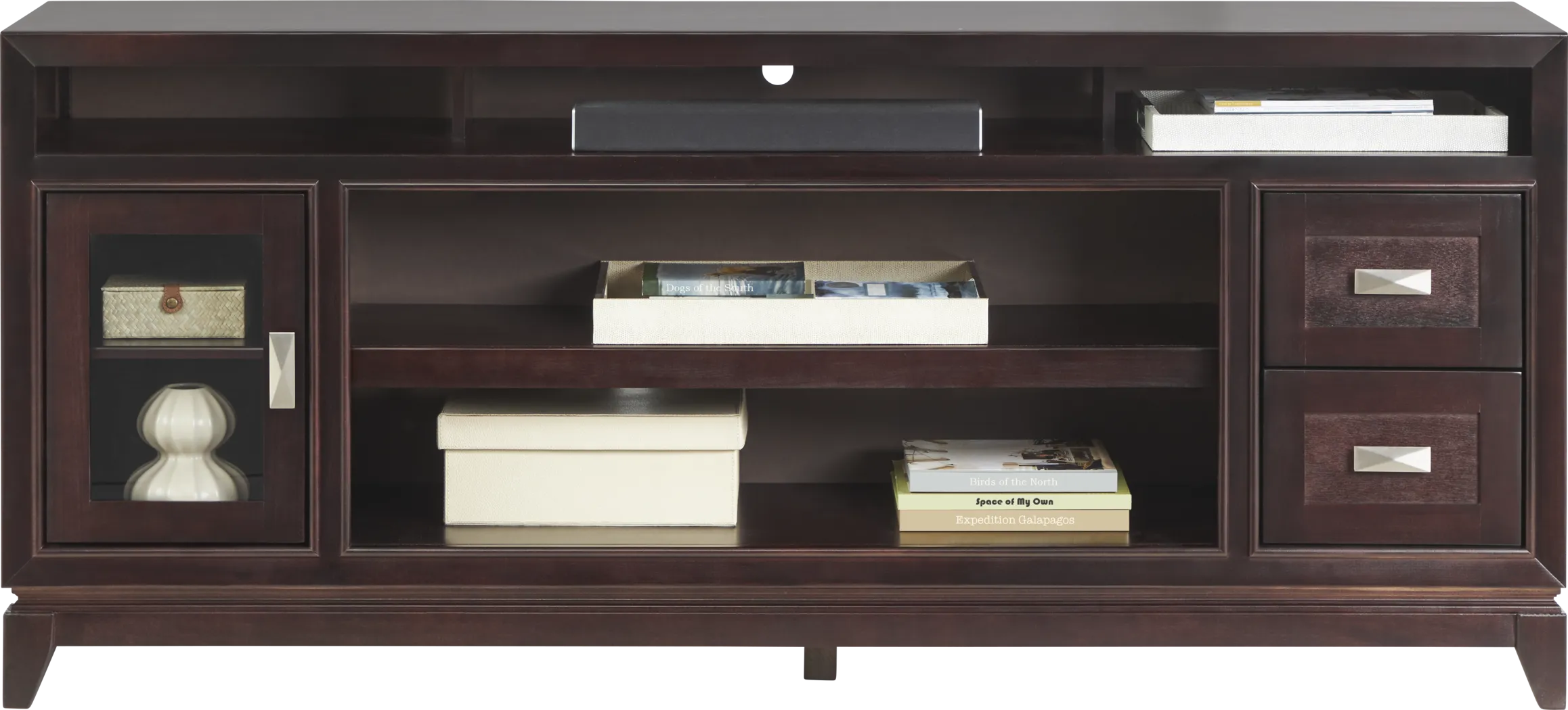 River Terrace Merlot 76 in. Console - Thumbnail - Image 2