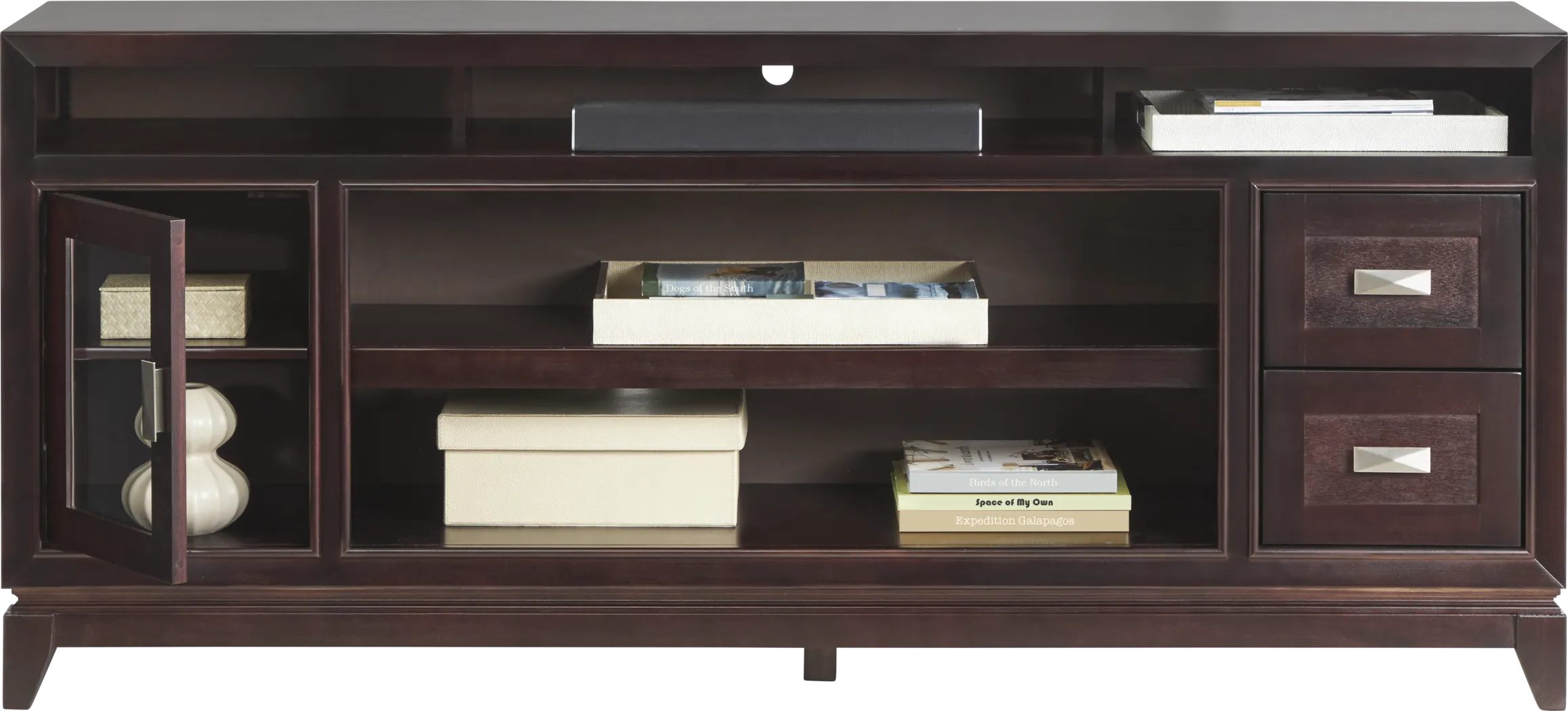 River Terrace Merlot 76 in. Console - Thumbnail - Image 3