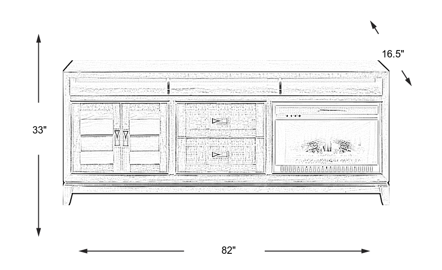 Dimension Image. Please refer to the Dimension Tab on this page for dimension details.