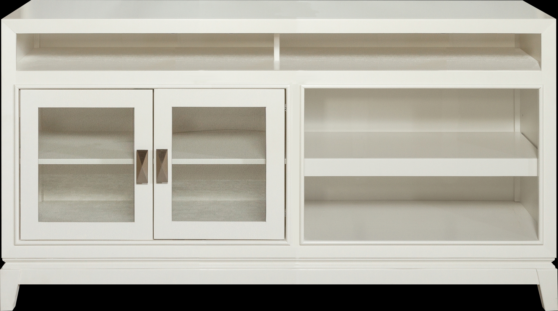 River Terrace Off-White 62 in. Console - Thumbnail - Image 1