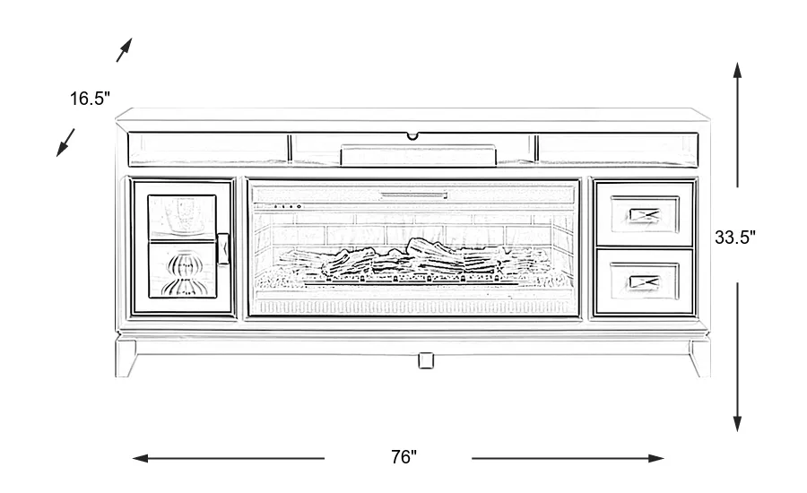 Dimension Image. Please refer to the Dimension Tab on this page for dimension details.