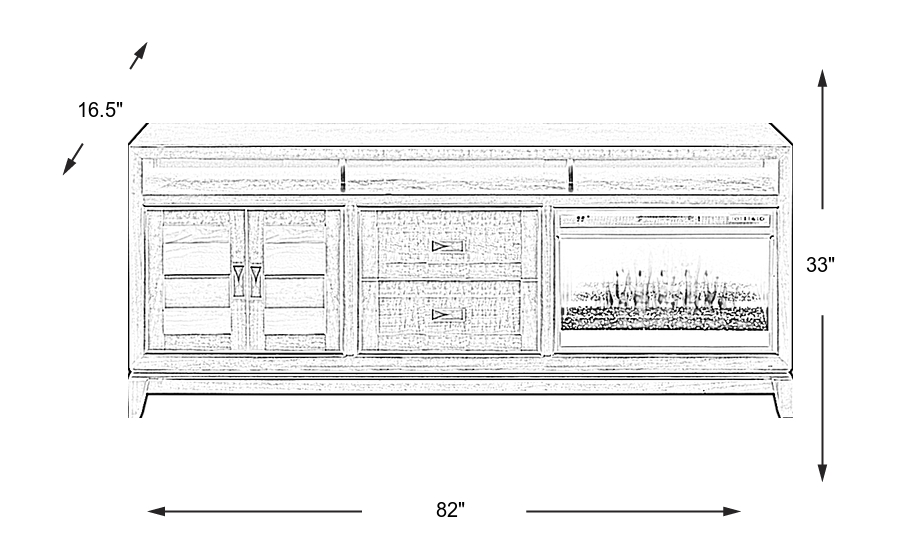 Dimension Image. Please refer to the Dimension Tab on this page for dimension details.