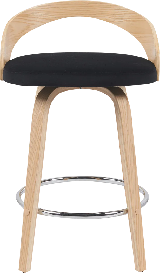 Riverair Black Counter Height Stool - Thumbnail - Image 8