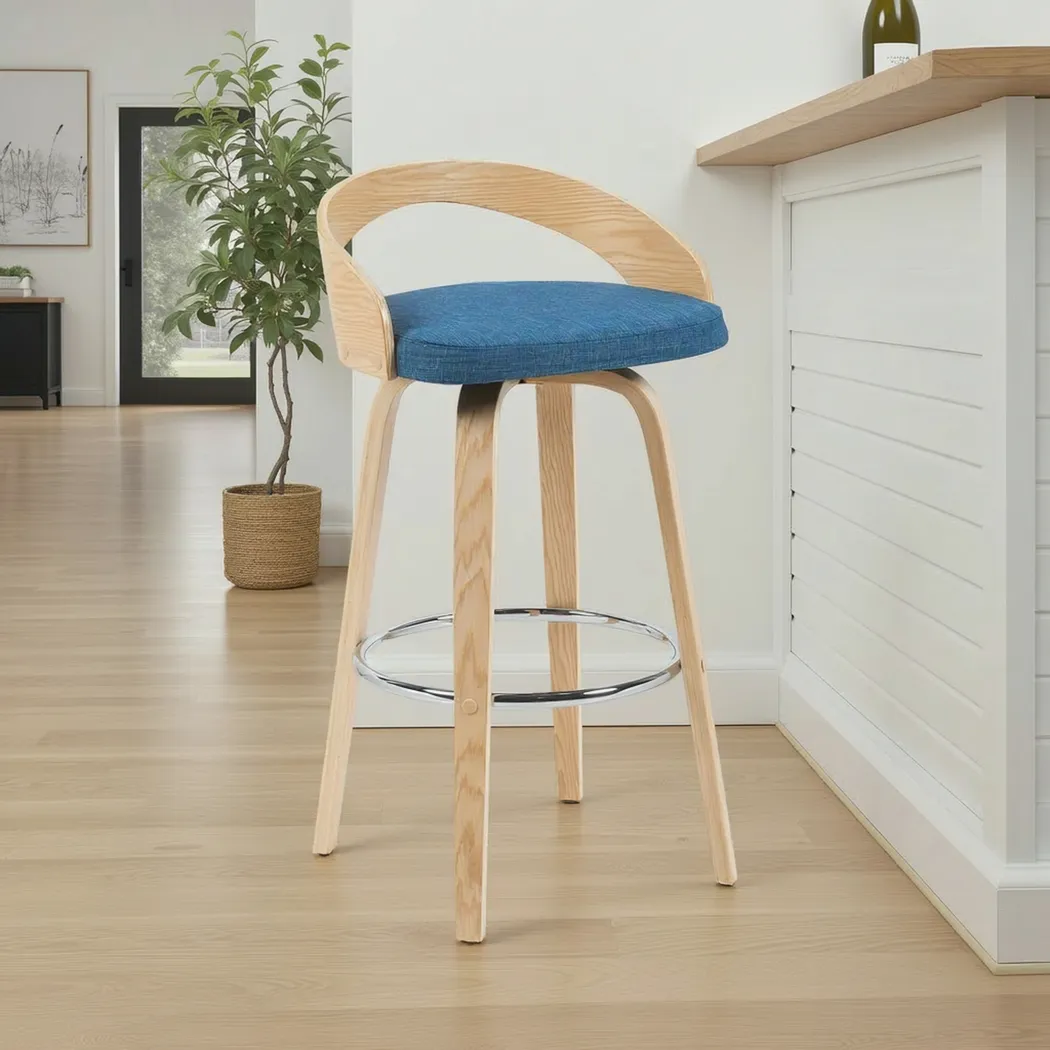 Riverair Blue Barstool - Thumbnail - Image 2