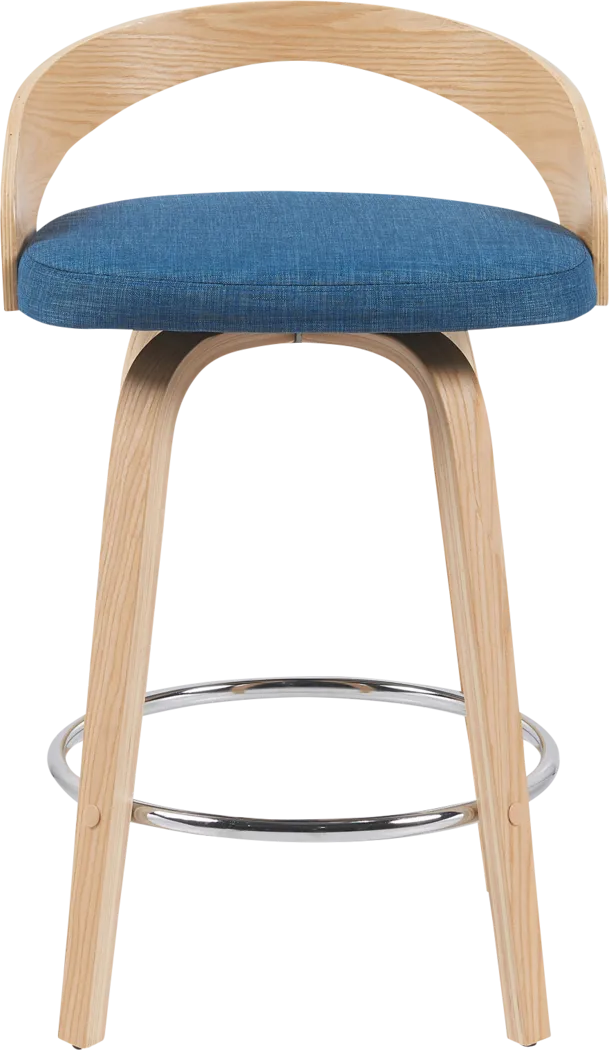 Riverair Blue Counter Height Stool - Thumbnail - Image 7
