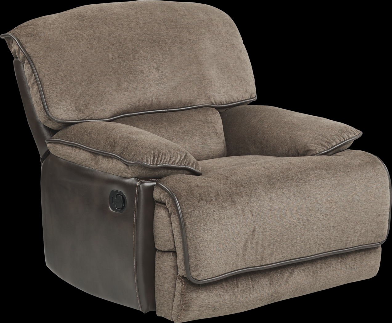 Riverbrook Coffee Glider Recliner - Thumbnail - Image 1