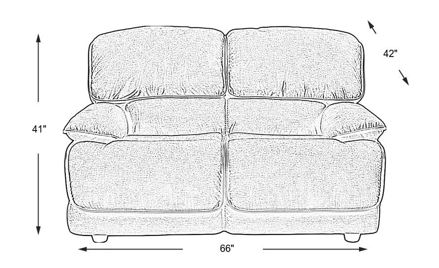 Dimension Image. Please refer to the Dimension Tab on this page for dimension details.