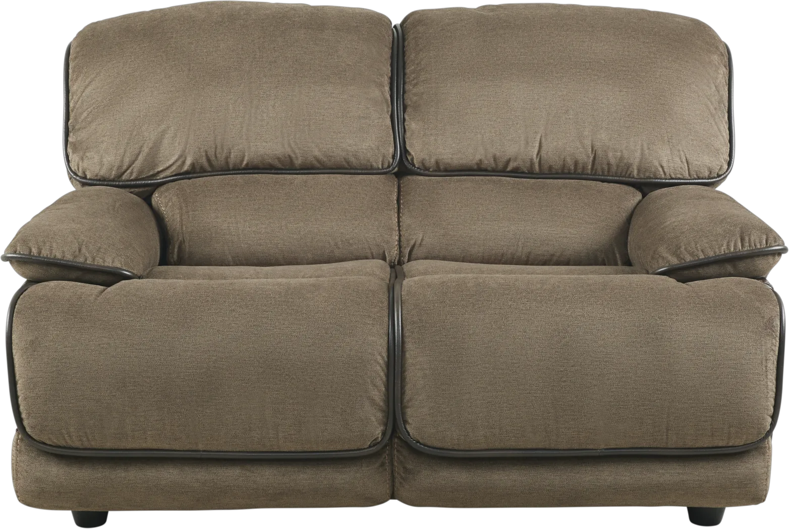 Riverbrook Coffee Loveseat - Thumbnail - Image 1