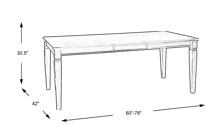 Dimension Image. Please refer to the Dimension Tab on this page for dimension details.
