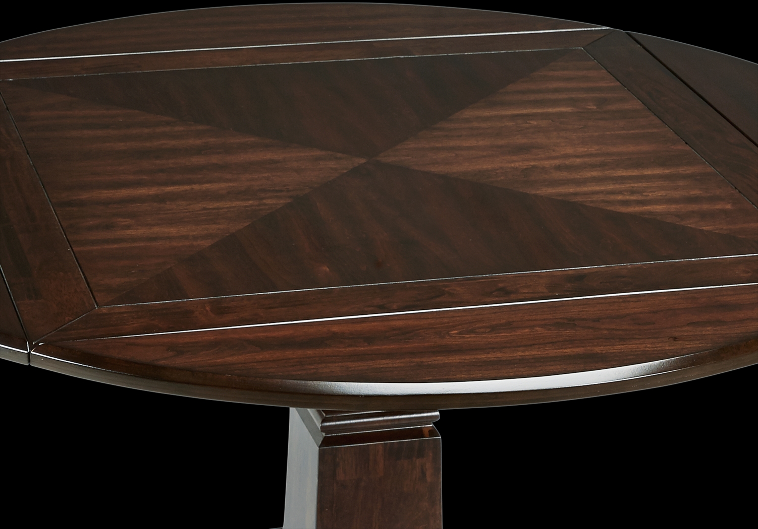 Riverdale Cherry Round Dining Table - Thumbnail - Image 2