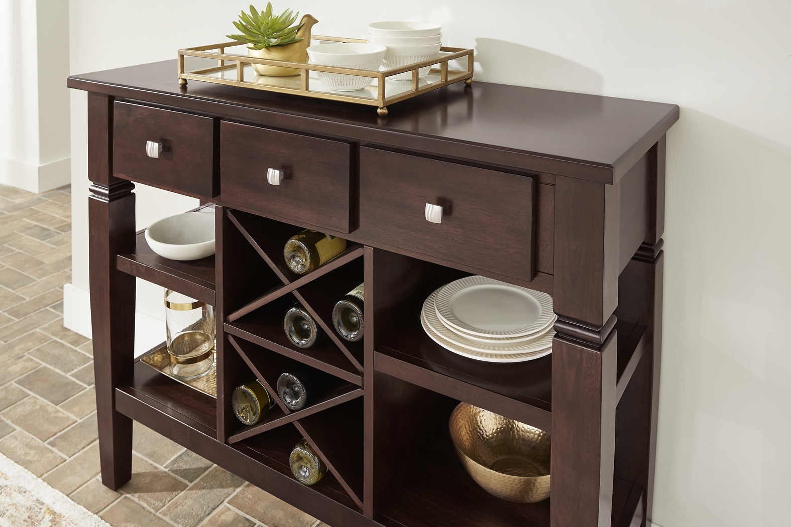 Riverdale Cherry Sideboard - Thumbnail - Image 4