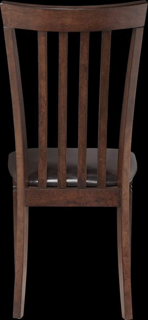 Riverdale Cherry Slat Back Side Chair - Thumbnail - Image 3
