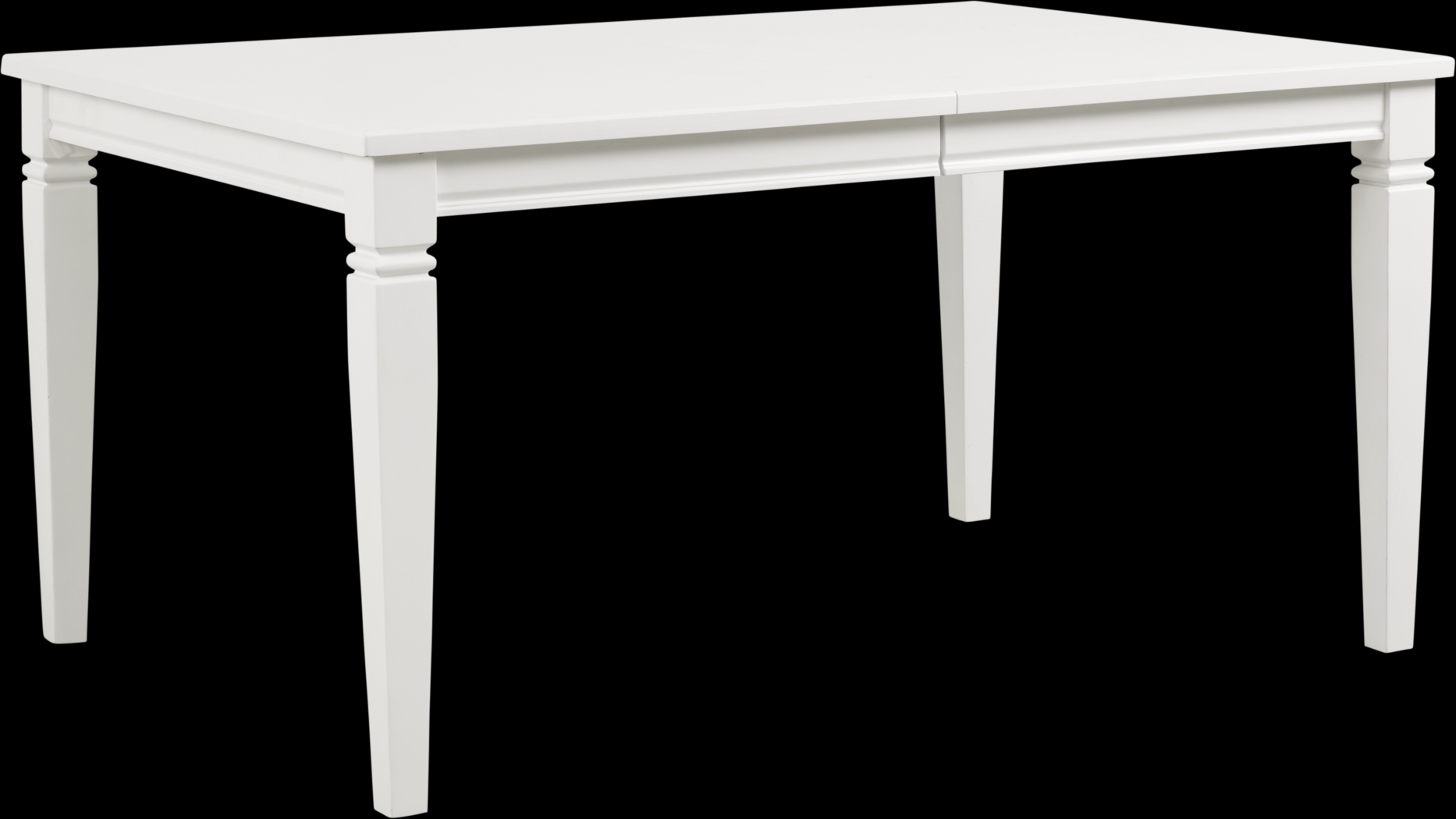 Riverdale White 5 Pc Rectangle Dining Room with X-Back Chairs - Thumbnail - Image 3