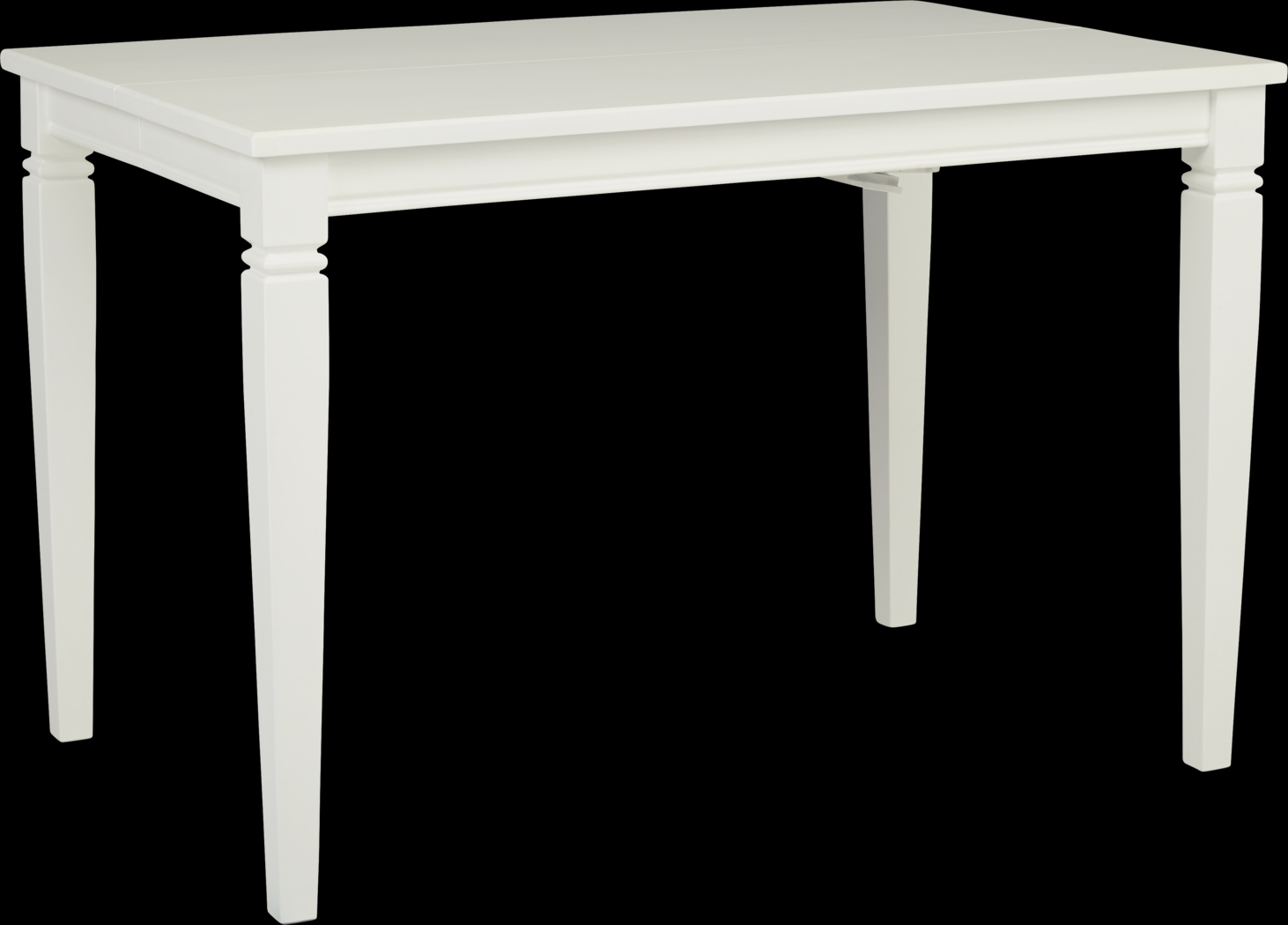 Riverdale White Square Counter Height Dining Table - Thumbnail - Image 1