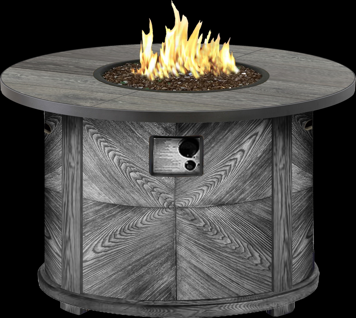 Riverfront Gray Outdoor Fire Pit - Thumbnail - Image 1