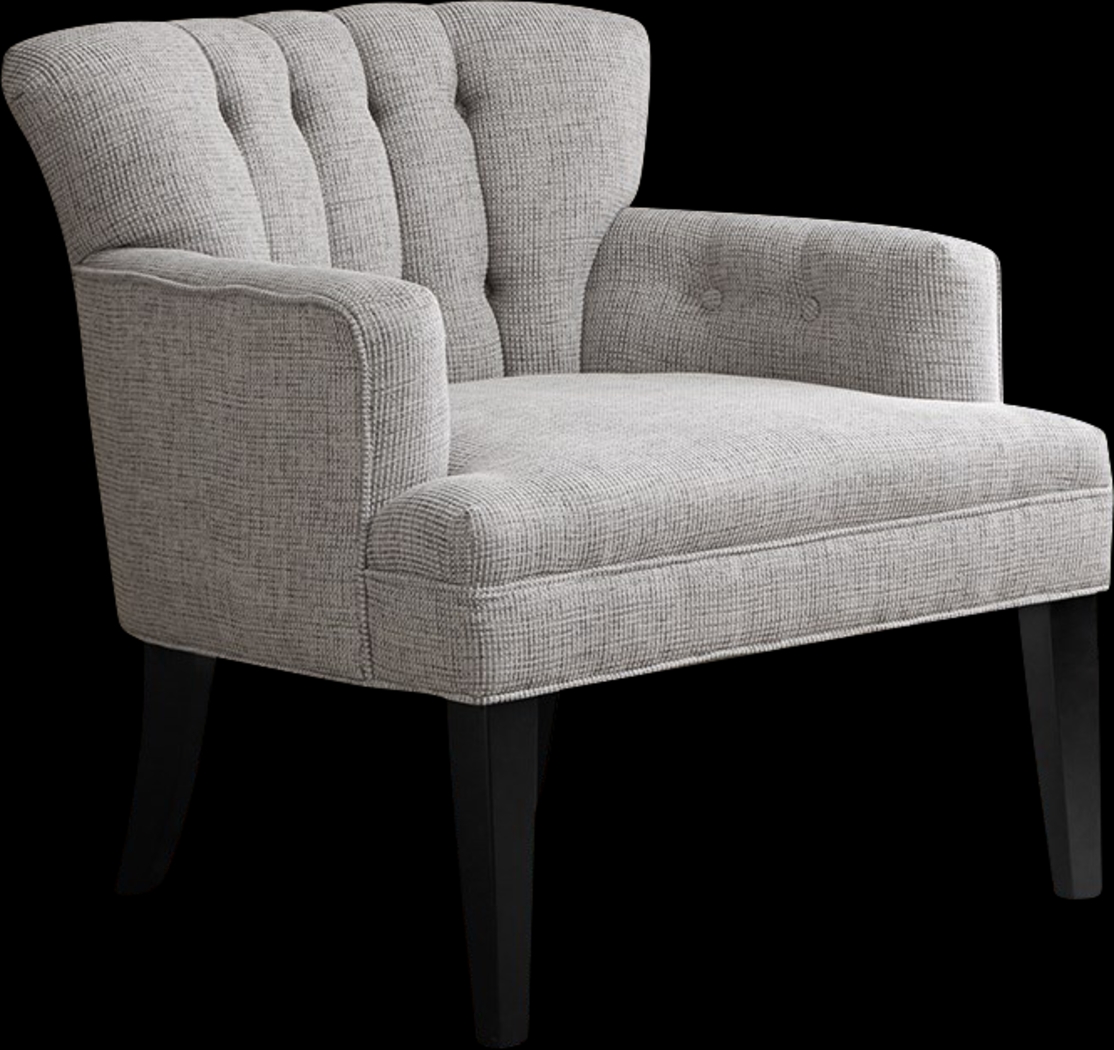 Riveria Gray Accent Chair - Thumbnail - Image 1