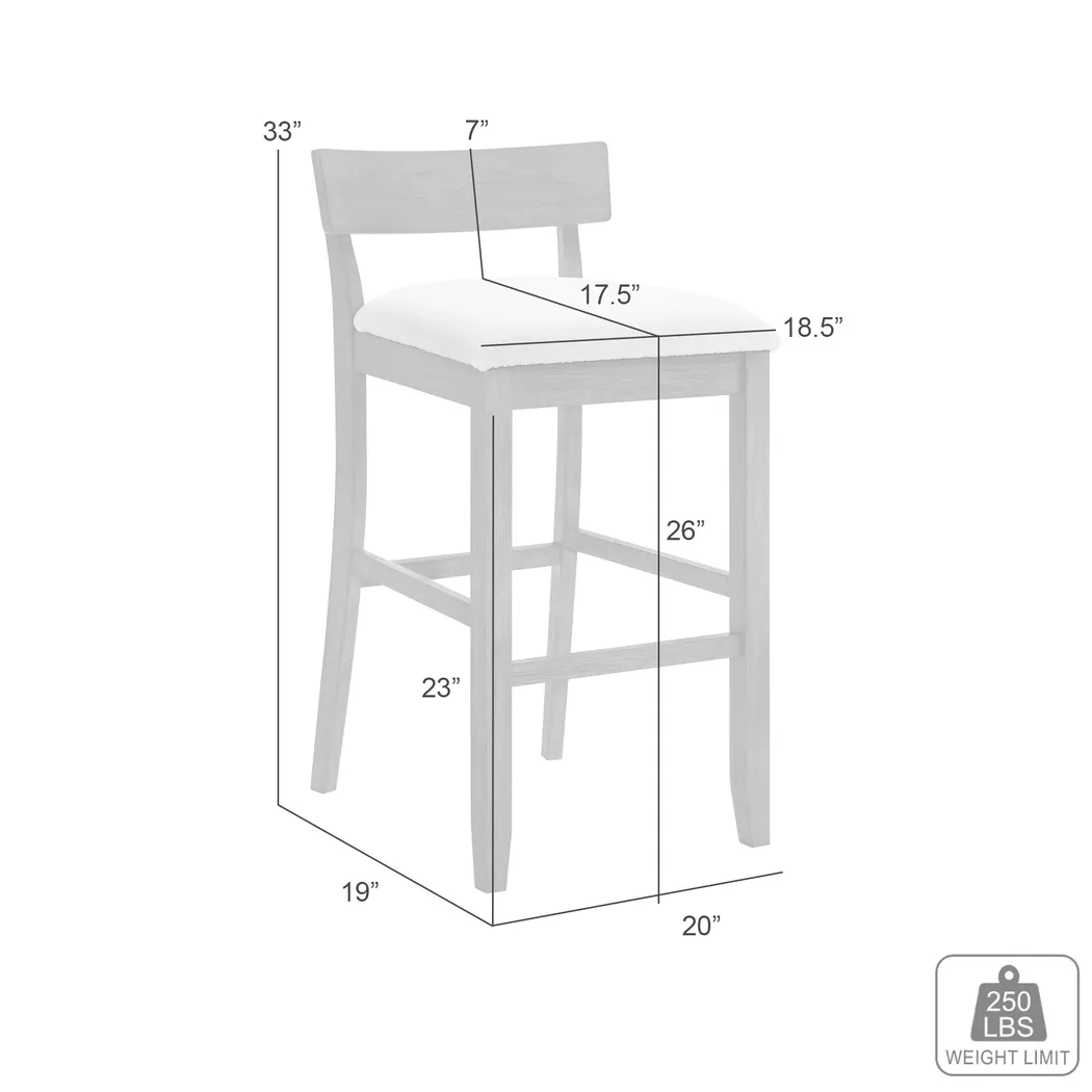 Riverstar Natural Counter Height Stool - Thumbnail - Image 4