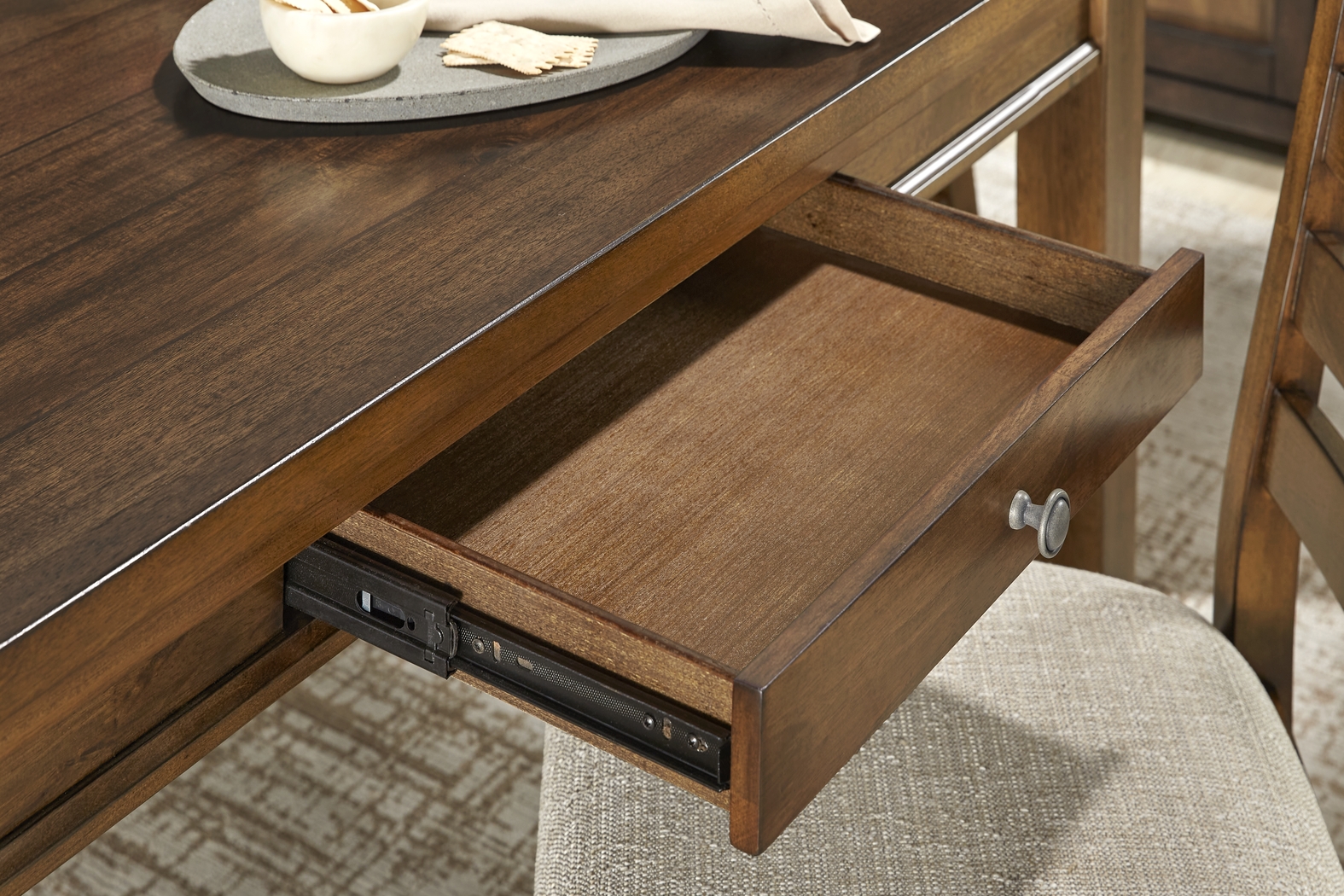 Riverview Brown Cherry 5 Pc Dining Room - Thumbnail - Image 5