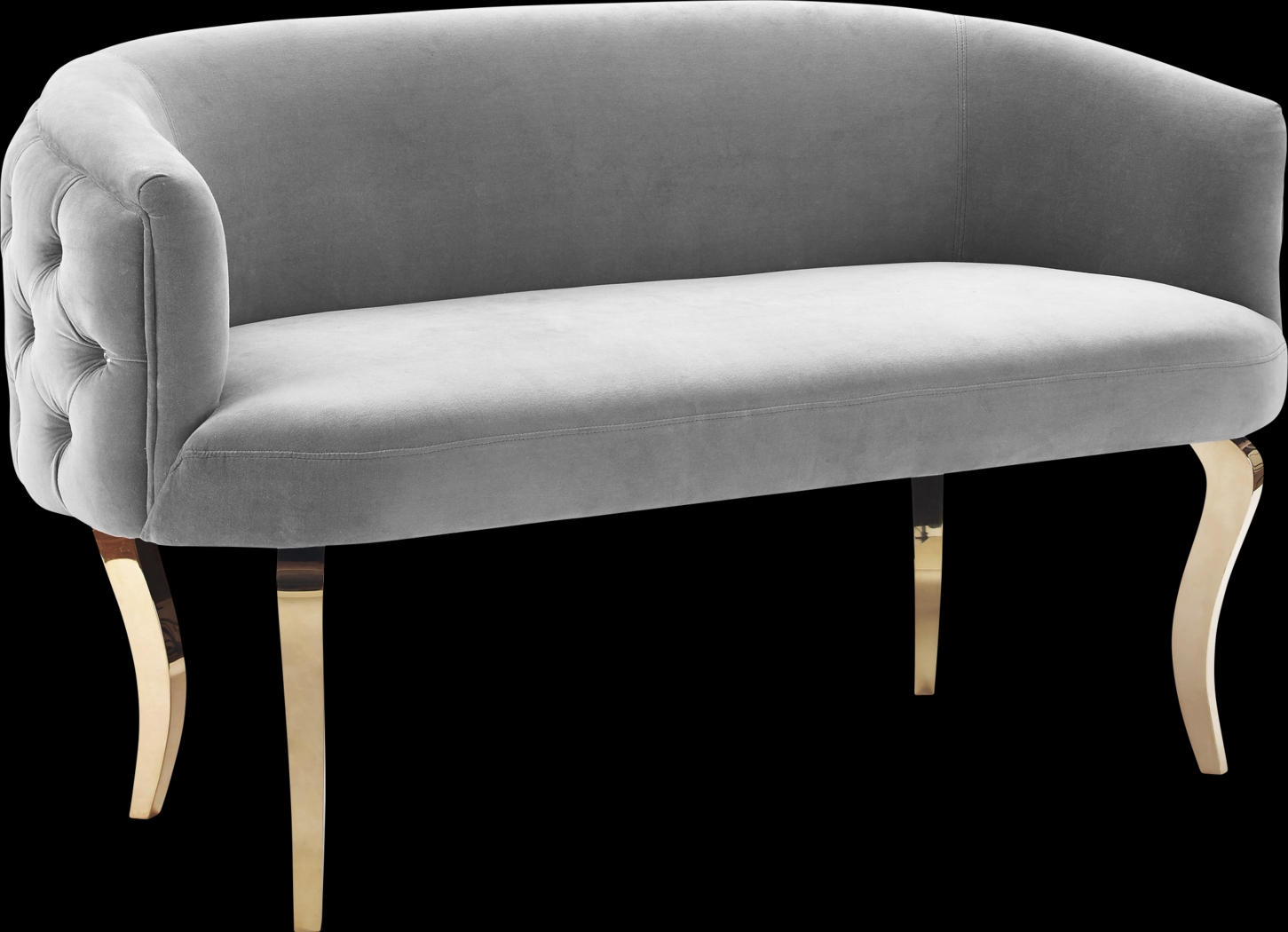 Rivka Gray Settee - Thumbnail - Image 1