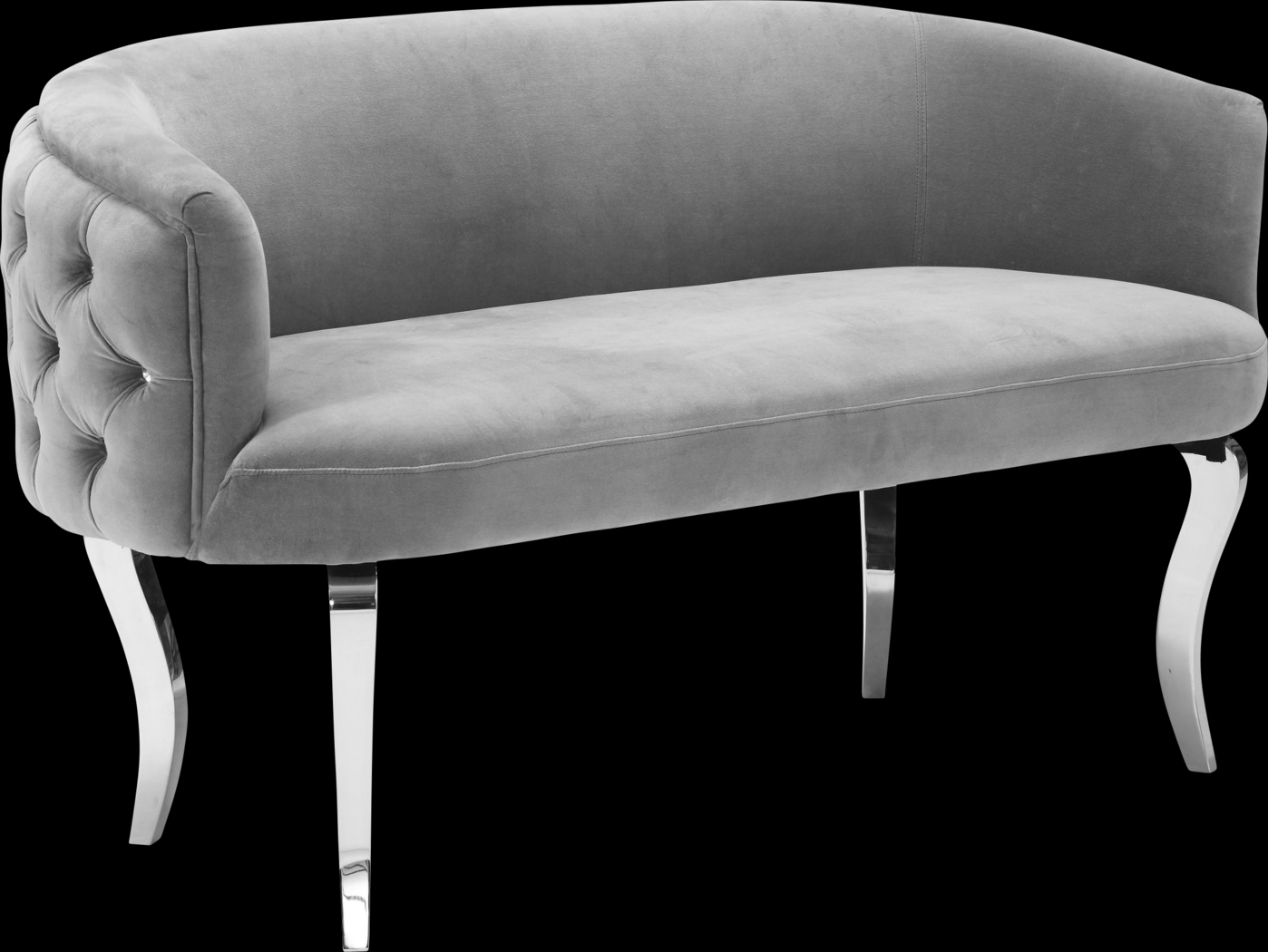 Rivka Gray Settee - Thumbnail - Image 1