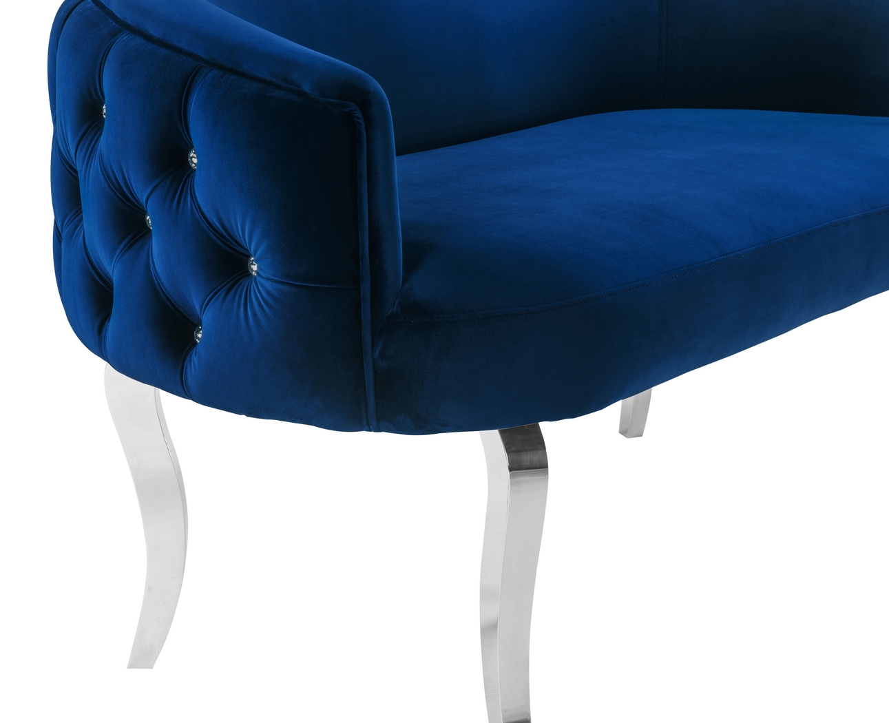 Rivka Navy Settee - Thumbnail - Image 3