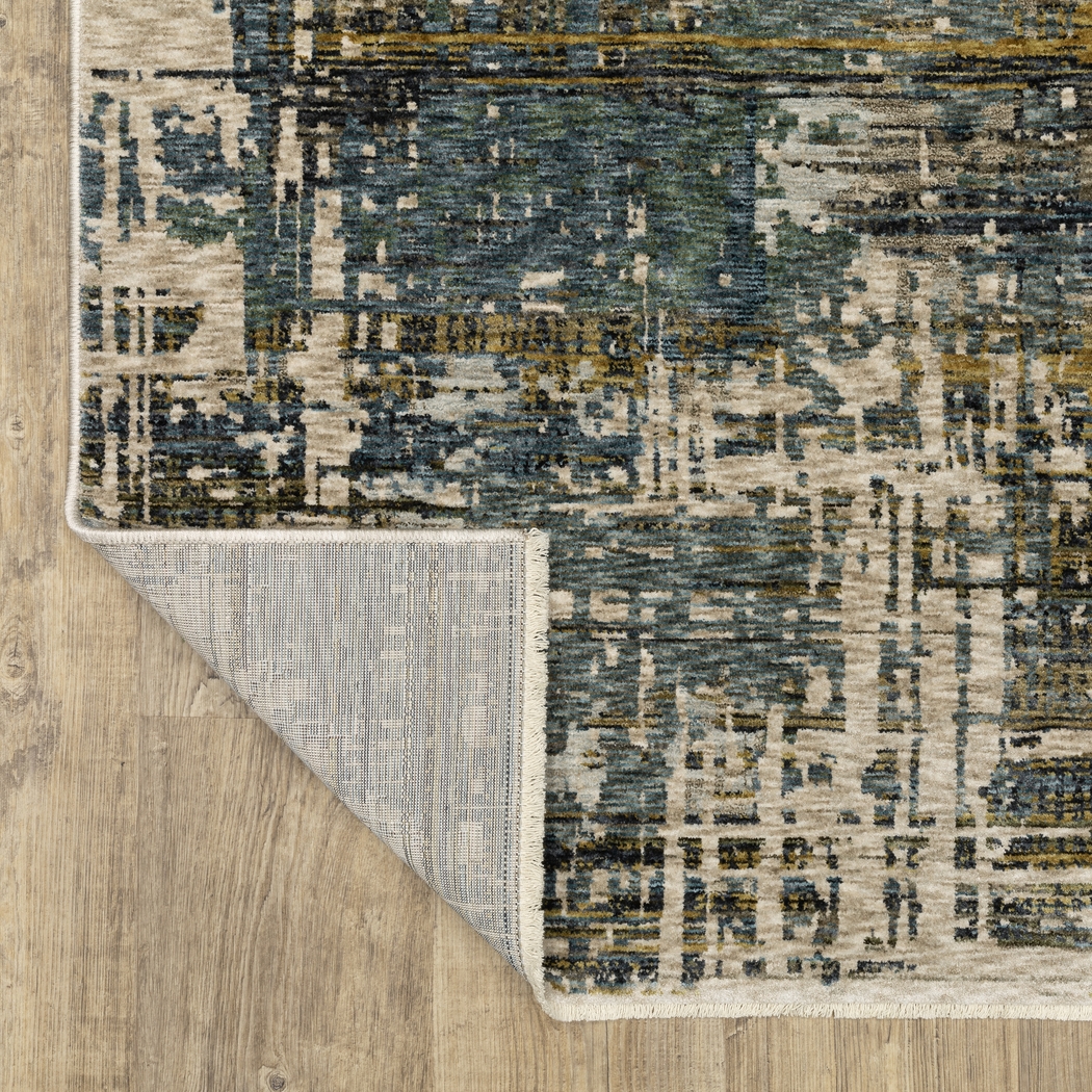 Riyar Blue 2'3 x 7'6 Rug - Thumbnail - Image 6