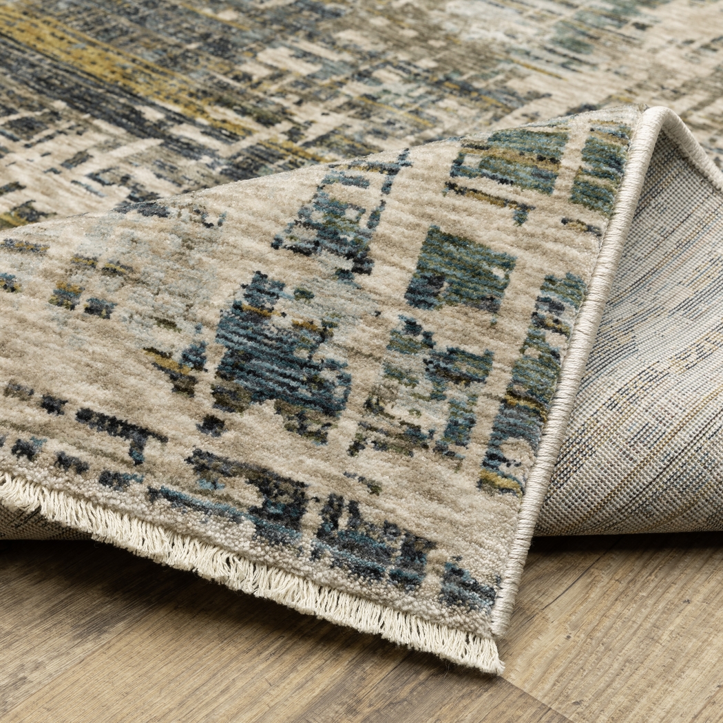 Riyar Blue 2'3 x 7'6 Rug - Thumbnail - Image 9