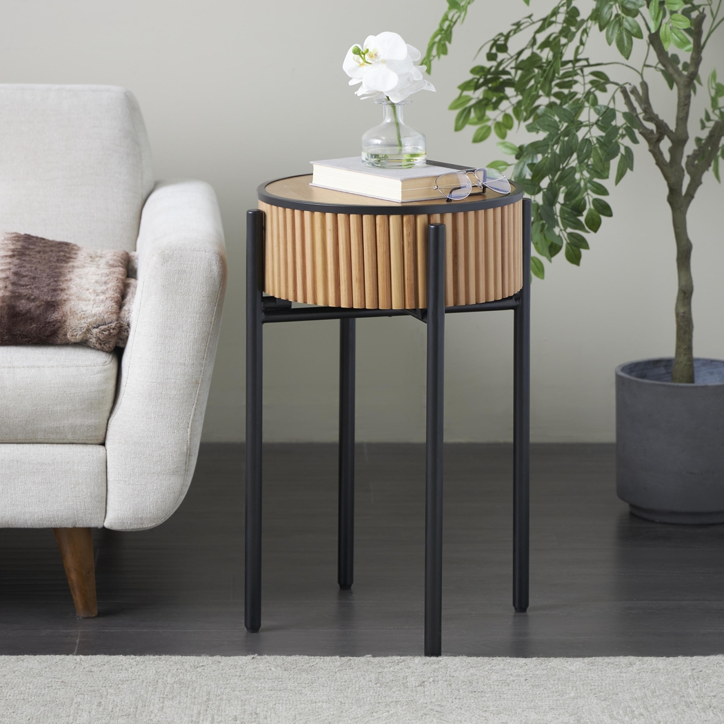 Rizro Brown Accent Table - Thumbnail - Image 2