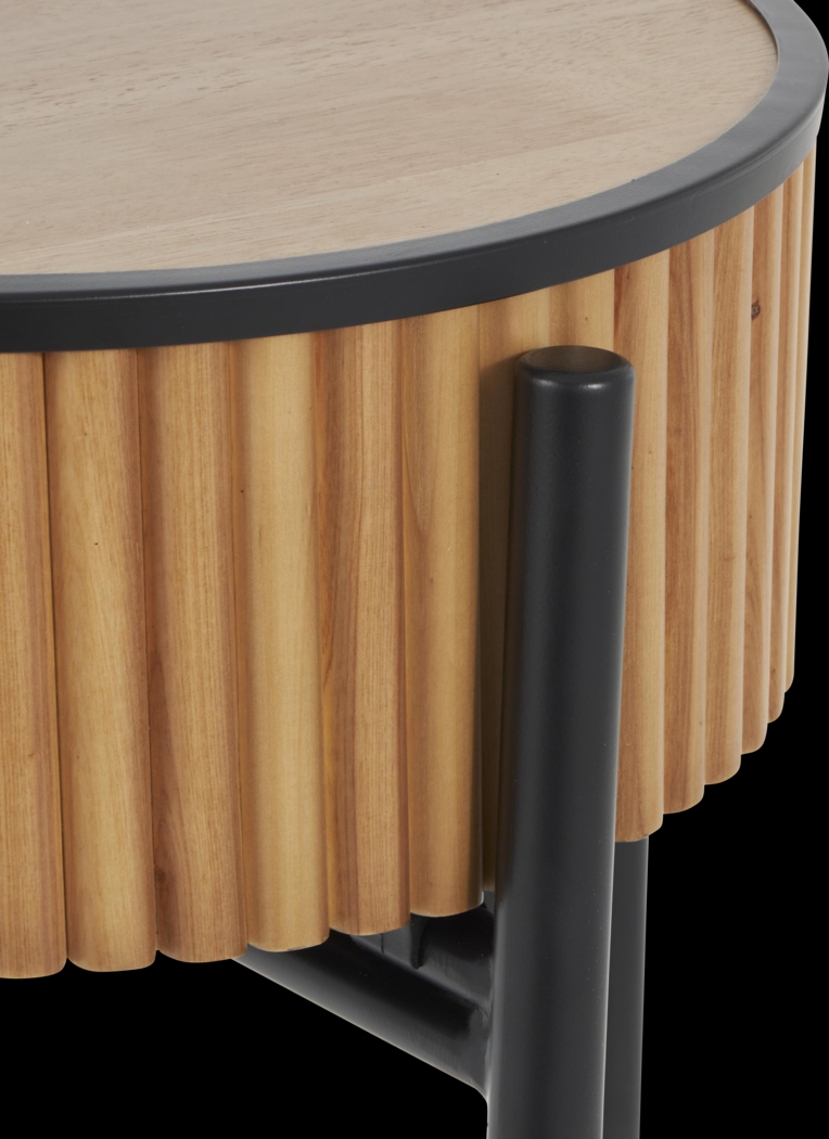 Rizro Brown Accent Table - Thumbnail - Image 3