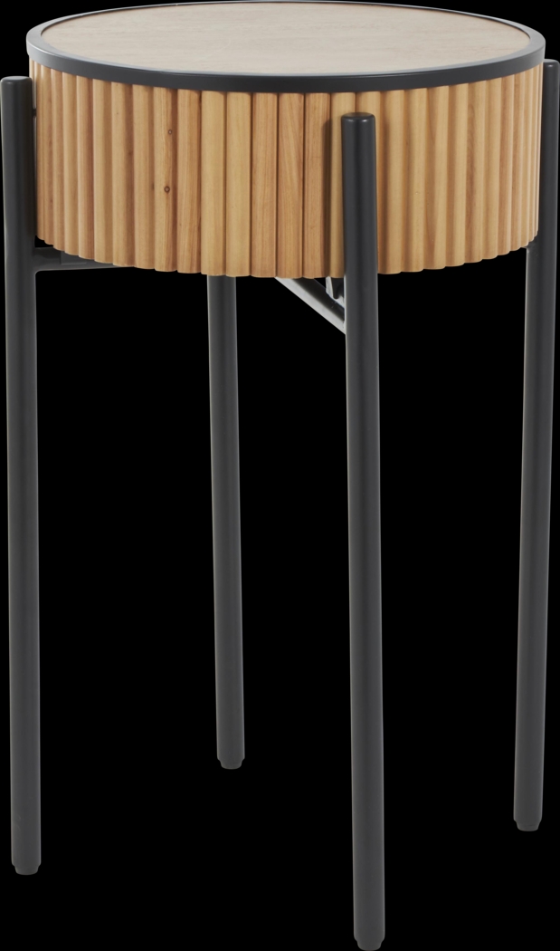 Rizro Brown Accent Table - Thumbnail - Image 1