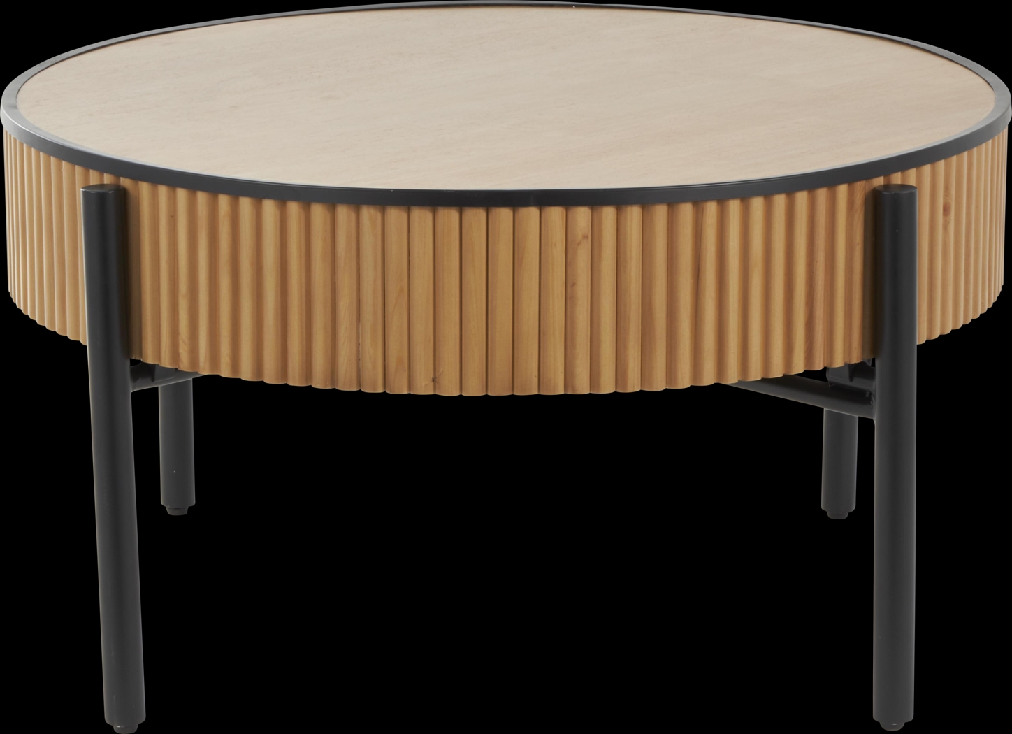 Rizro Brown Coffee Table - Thumbnail - Image 1