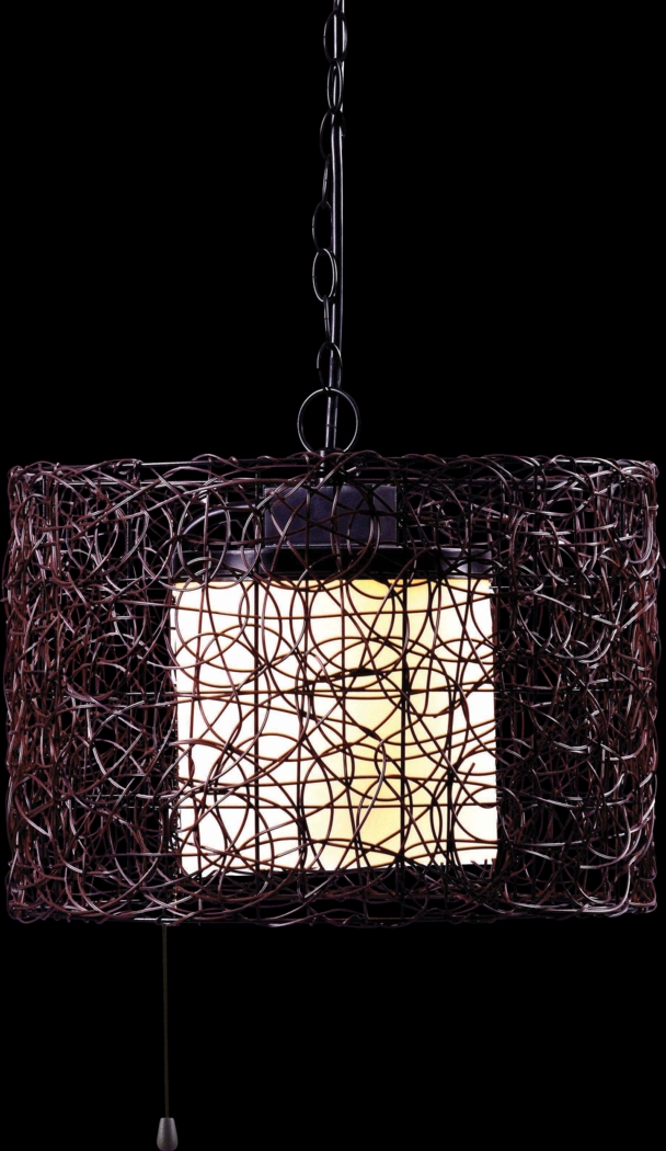 Roanoke Island Black Outdoor Chandelier - Thumbnail - Image 1