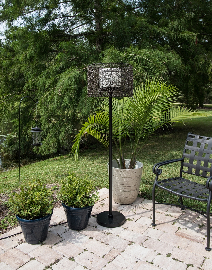 Roanoke Island Brown Outdoor Floor lamp - Thumbnail - Image 2