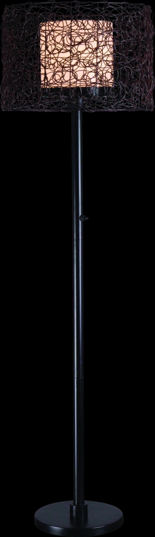 Roanoke Island Brown Outdoor Floor lamp - Thumbnail - Image 1
