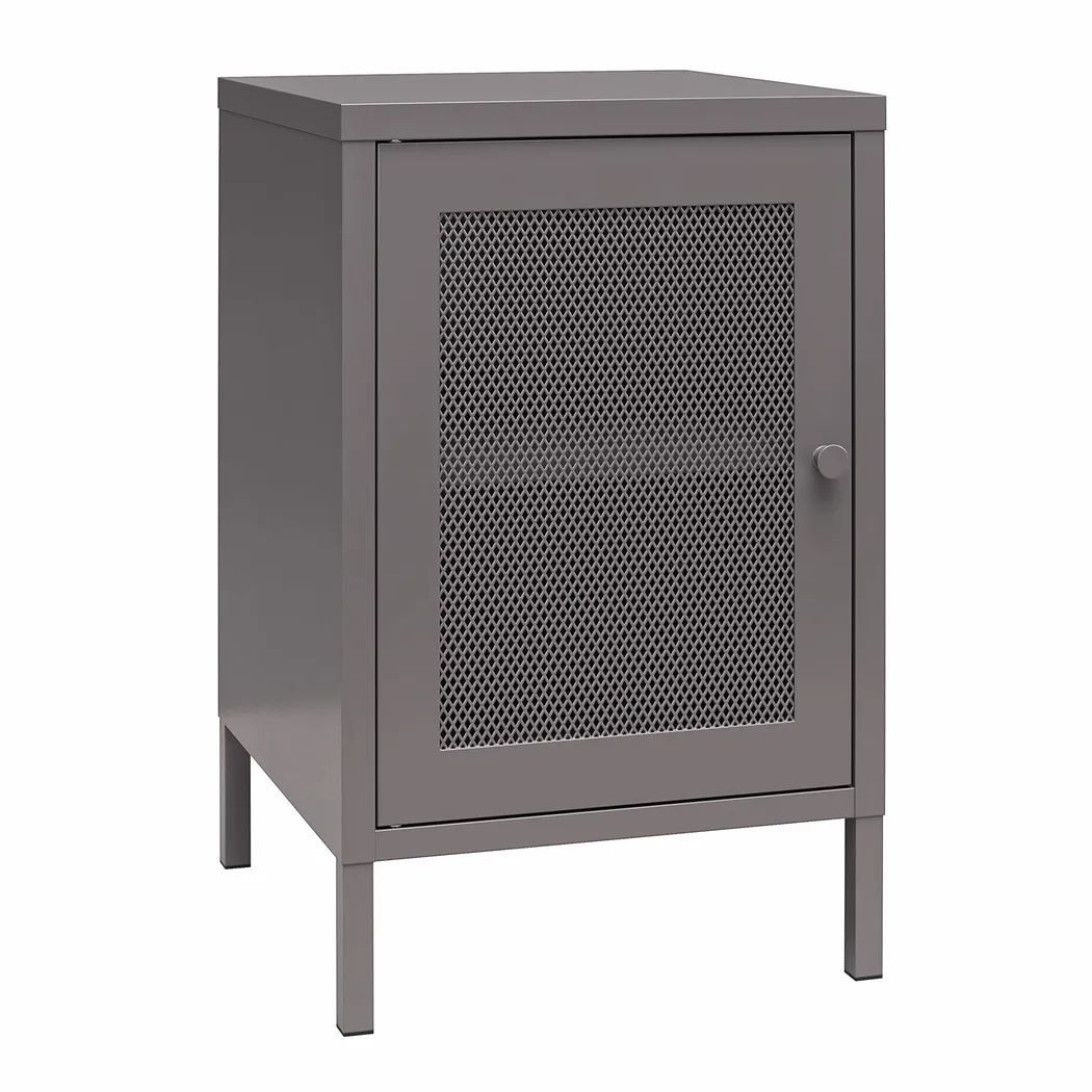 Roaris Graphite Storage End Table - Thumbnail - Image 1