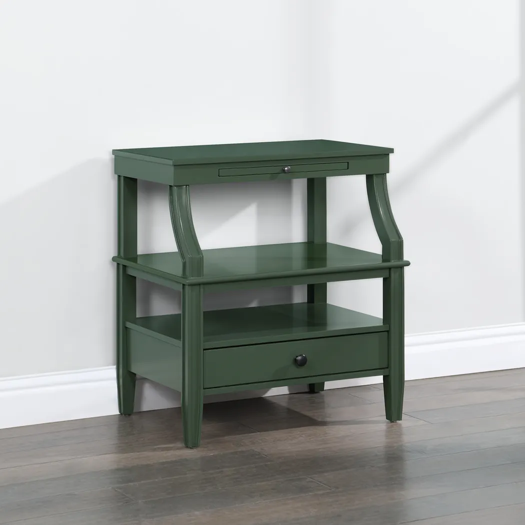Roatta Green Nightstand - Thumbnail - Image 3