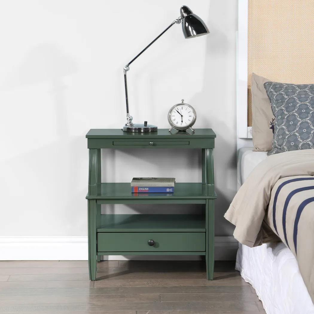 Roatta Green Nightstand - Thumbnail - Image 4