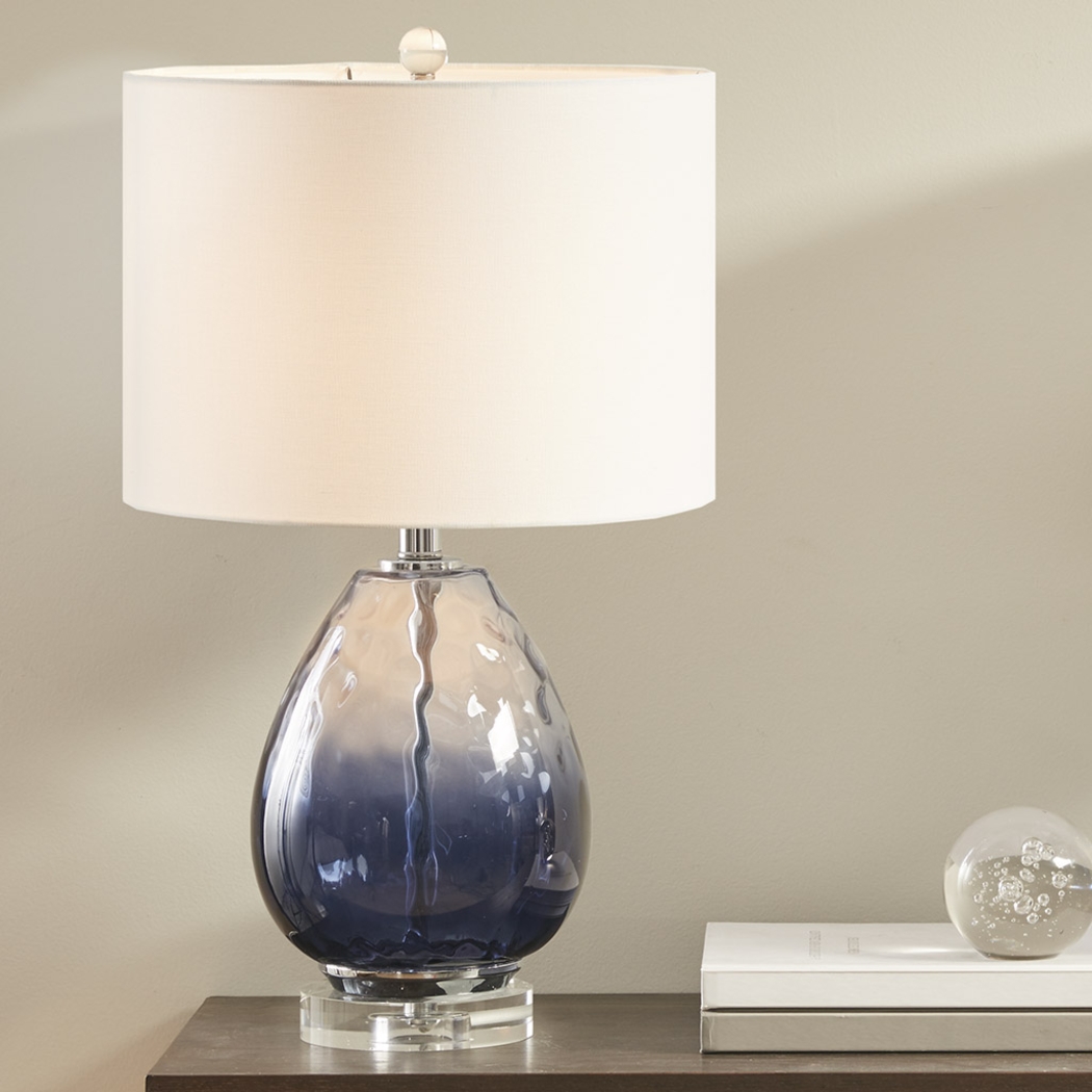 Robin Circle Blue Lamp - Thumbnail - Image 4