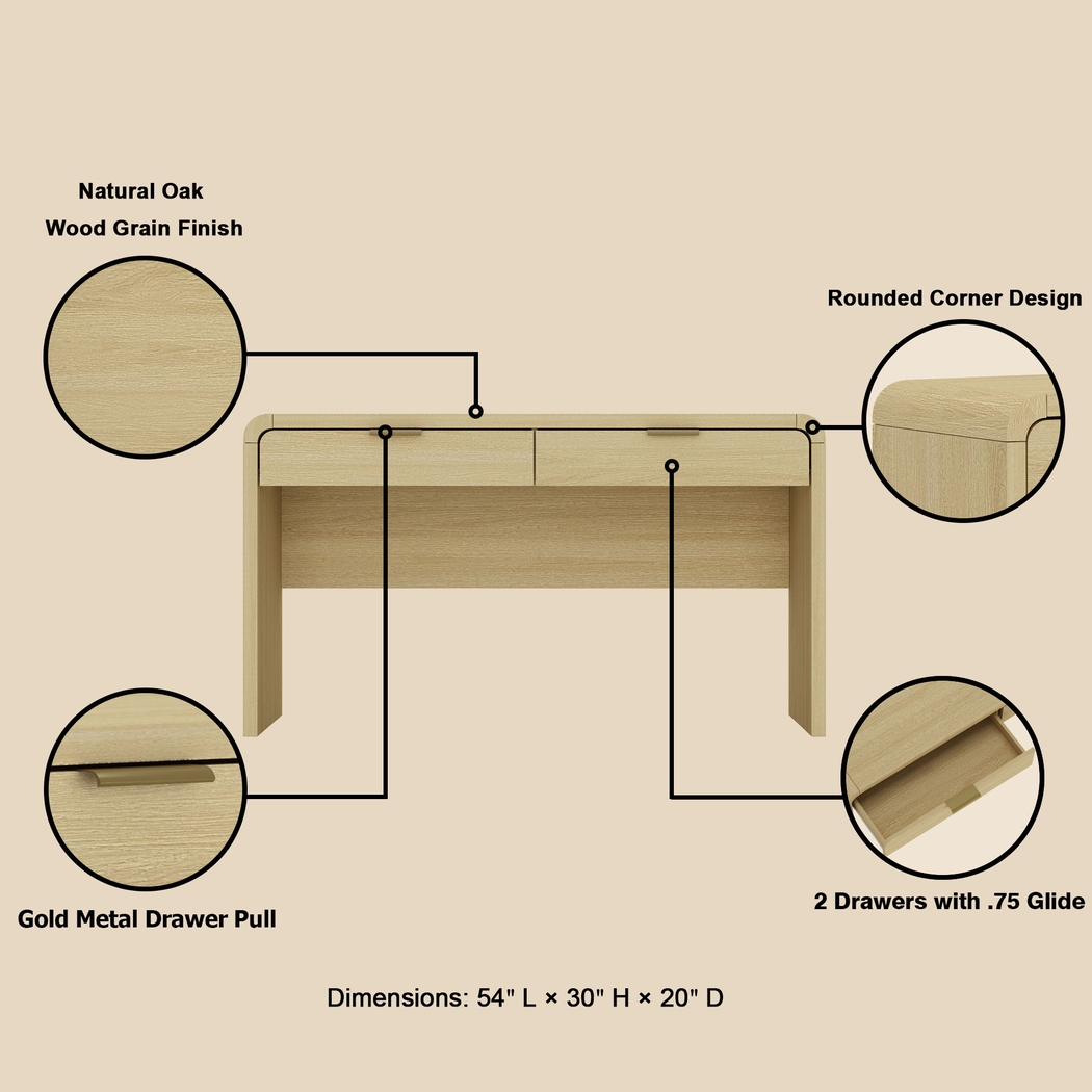 Robinbite I Brown Desk - Thumbnail - Image 7