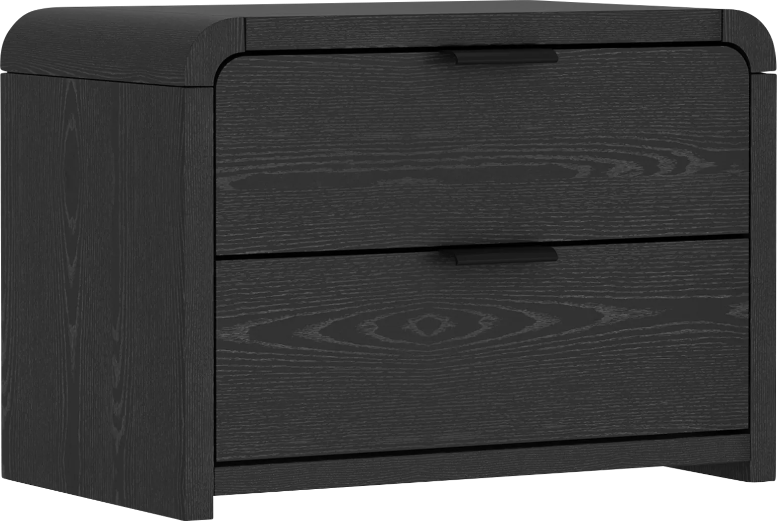 Robinbite II Black Nightstand - Thumbnail - Image 4