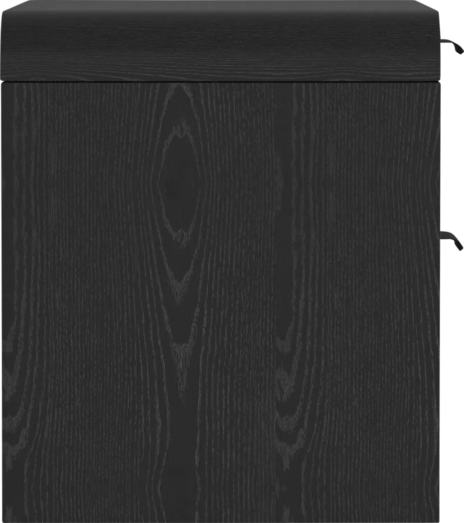 Robinbite II Black Nightstand - Thumbnail - Image 5