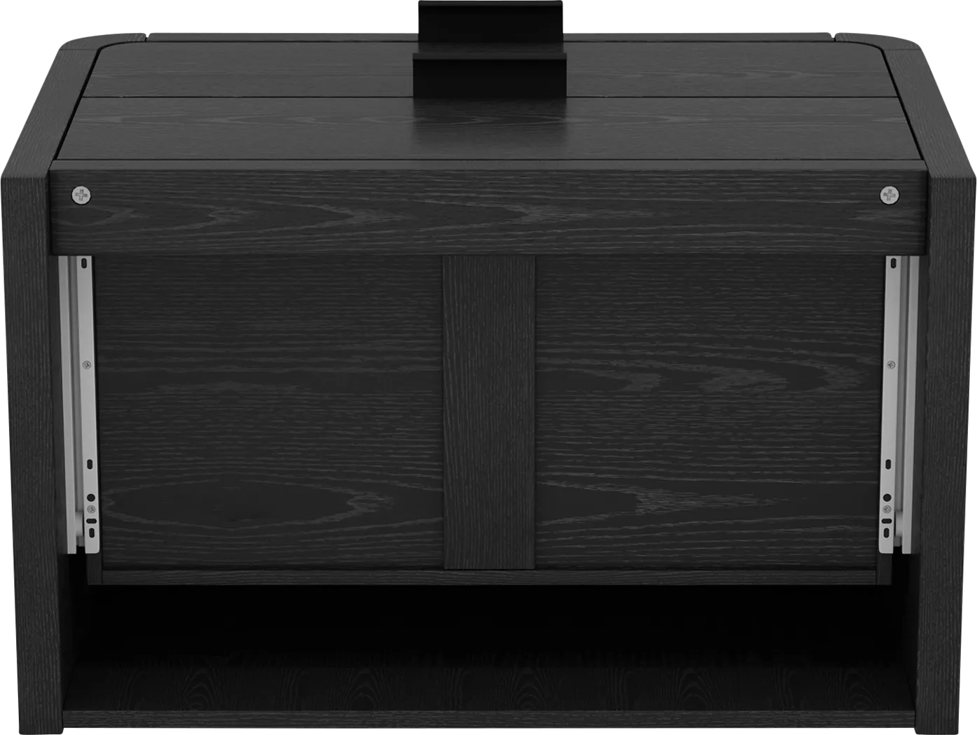 Robinbite II Black Nightstand - Thumbnail - Image 6